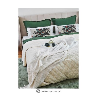 Dark green bedding set (nature) whole, in a box