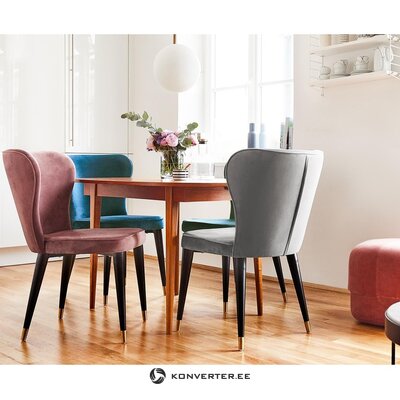 Rohekas-Sinine Samet Tool (Cleo) (Iluvigadega Saalinäidis)