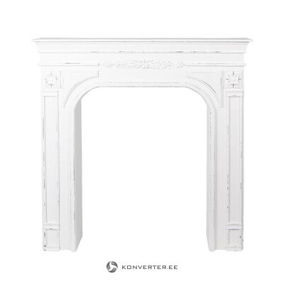 White fireplace frame (sofia) whole, in a box