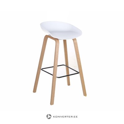 White-brown design bar stool (rory) whole, in a box